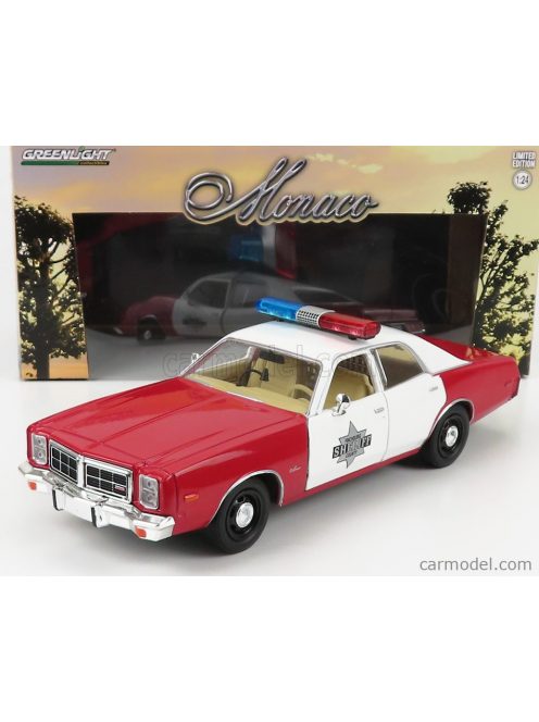 Greenlight - Dodge Monaco Police Finchburg 1977 Red White