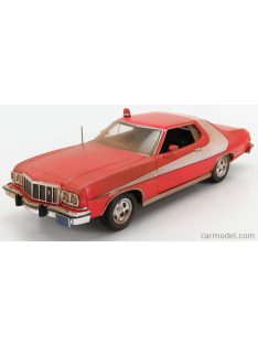   Greenlight - Ford Usa Gran Torino Coupe Weathered Version 1976 - Starsky & Hutch Red White