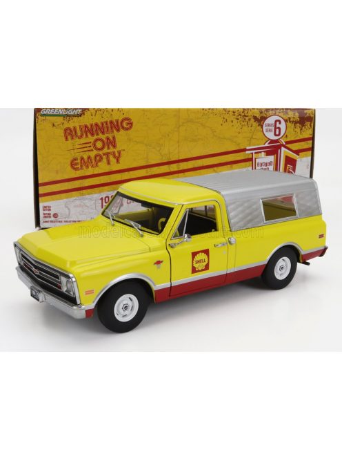 Greenlight - CHEVROLET C-10 PICK-UP SHELL 1968 YELLOW SILVER