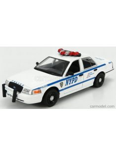   Greenlight - Ford Usa Crown Victoria Police Interceptor New York City Department Nypd 2011 White