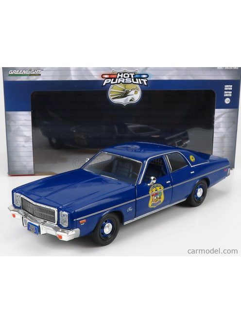 Greenlight - Plymouth Fury Police Delaware 1978 Blue