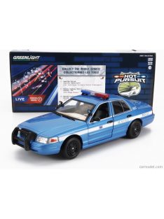   Greenlight - Ford Usa Crown Victoria Police Interceptor Seattle 2001 Blue White