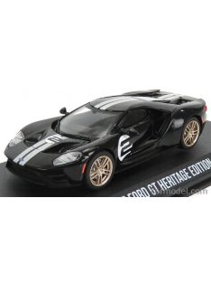   Greenlight - Ford Usa Gt N 2 Heritage Edition 2019 Black Silver