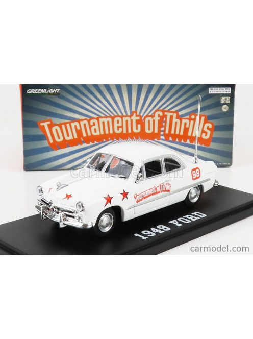 Greenlight - Ford Usa 1949 Thrills Thrills Show Car White