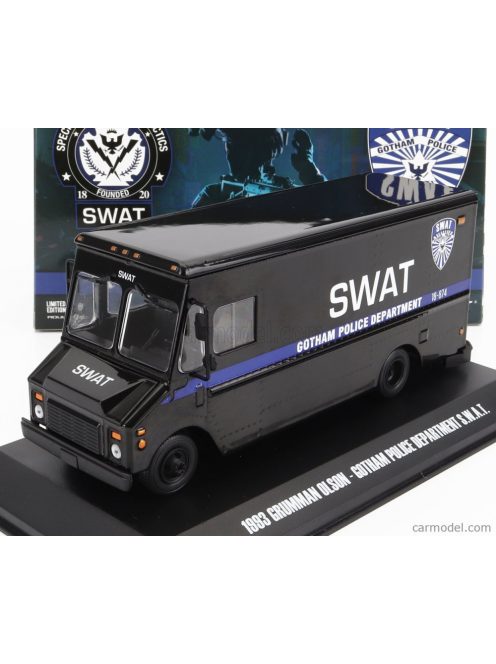 Greenlight - Grumman Olson Van Gotham Police Department S.W.A.T. 1993 Black