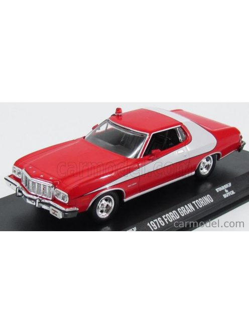 Greenlight - Ford Usa Gran Torino Coupe 1976 Starsky & Hutch Red