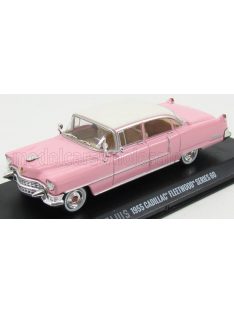   Greenlight - CADILLAC FLEETWOOD SERIES 60 1955 - PERSONAL CAR ELVIS PRESLEY PINK WHITE