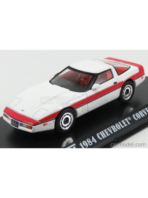 Greenlight - Chevrolet Corvette C4 The A-Team 1984 White Red