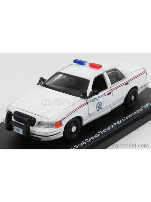 Greenlight - Ford Usa Crown Victoria Police Interceptor United States Postal Service 2010 White