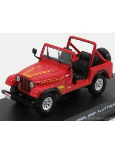   Greenlight - Jeep Cj-7 Renegade Open 1983 - The Terminator Red White