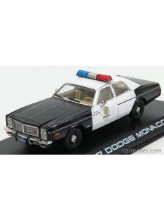   Greenlight - Dodge Monaco Police 1977 - The Terminator 1 White Black