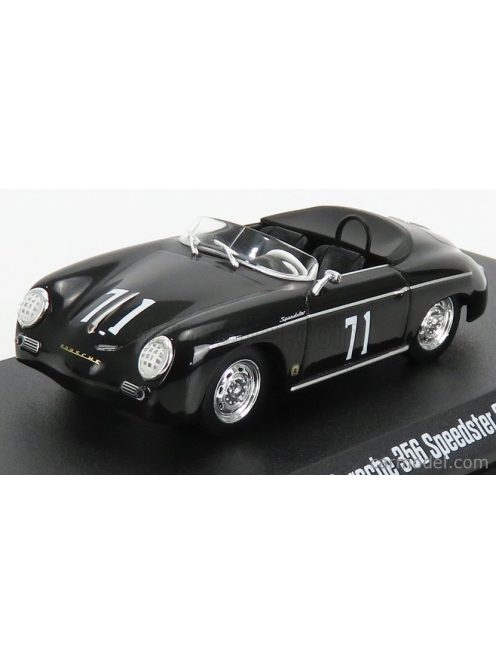 Greenlight - Porsche 356 Speedster N 71 Riverside 1959 Steve Mcqueen Black