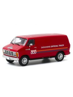   GREENLIGHT - 1987 Dodge Ram B150 Van 71st Annual Indianapolis 500 Mile Race Official Truck