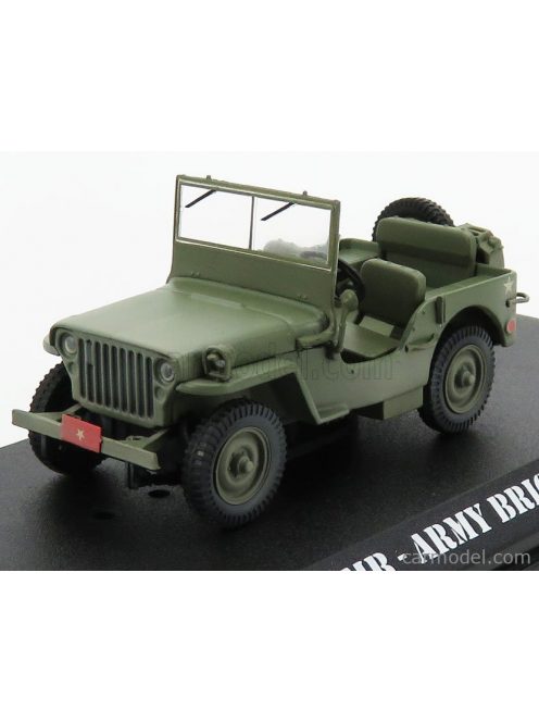 Greenlight - Jeep Willys Mb Open 1942 - M-A-S-H Military Green