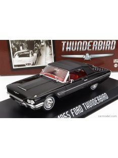   Greenlight - Ford Usa Thunderbird Cabriolet Soft-Top Closed 1965 Black