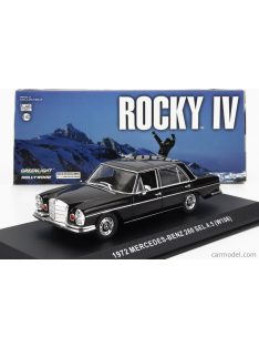   Greenlight - Mercedes Benz S-Class 280Sel 4.5 (W108) 1972 - Rocky Iv Black