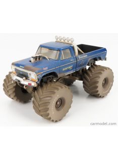   Greenlight - Ford Usa F-250 Pick-Up Monster Truck Bigfoot 1979 Blue Met