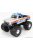 Greenlight - Chevrolet K-10 Pick-Up Monster Truck 1972 Silver Orange Blue