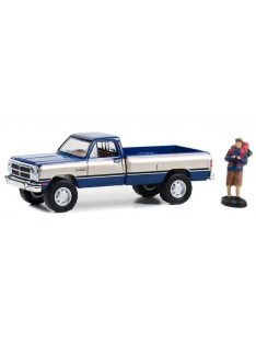   Greenlight - 1:64 Dodge Ram Power Ram 250 1993 with Backpacker - The Hobby Shop Series 15 - GREENLIGHT