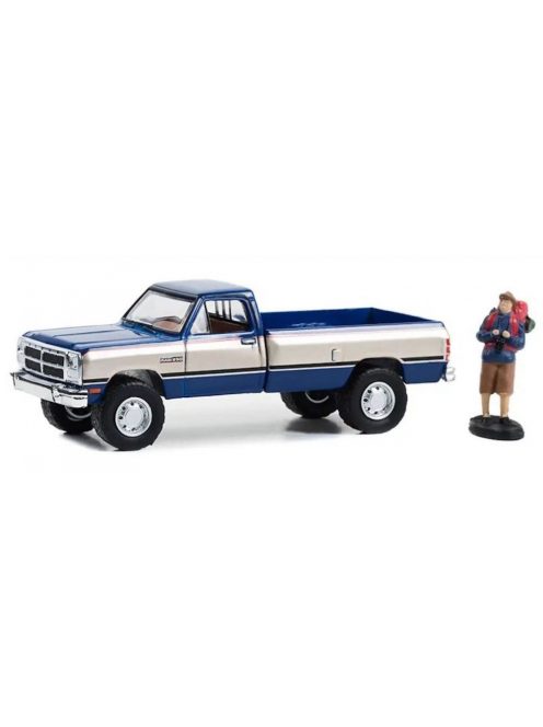 Greenlight - 1:64 Dodge Ram Power Ram 250 1993 with Backpacker - The Hobby Shop Series 15 - GREENLIGHT