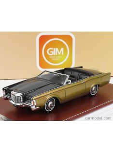   Great-Iconic-Models - Lincoln Continental Mark Iii Convertible 1971 Black Gold