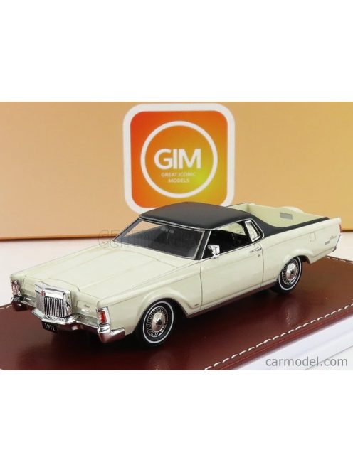 Great-Iconic-Models - Lincoln Continental Mark Iii Farm And Ranch 1971 White