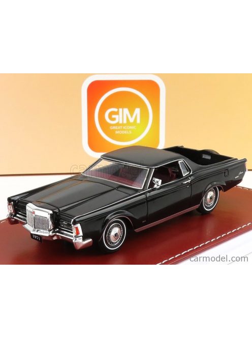 Great-Iconic-Models - Lincoln Continental Mark Iii Farm And Ranch 1971 Black