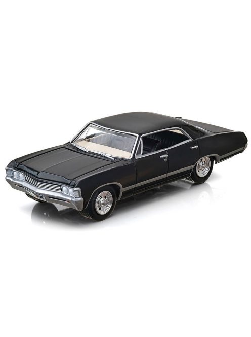 Greenlight - 1:64 1967 Chevrolet Impala Sport Sedan - Tuxedo Black (Hobby Exclusive)