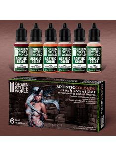 Green Stuff World - Paint Set - Flesh