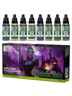   Grren Stuff World - Paint Set - Malefic Skin Paint Set (8 pcs)