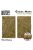 Green Stuff World - Grass Mat Cut-Outs: BROWN MOOR FIELDS (Size: 90x145 mm  Height: 10 mm) - 2 pcs.