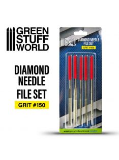 Green Stuff World - Diamond Needle Files Set - Grit 150