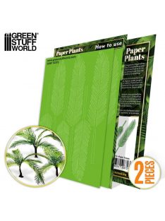   Green Stuff World - Paper Plants - Palm Trees (laser cut) x 2 pieces