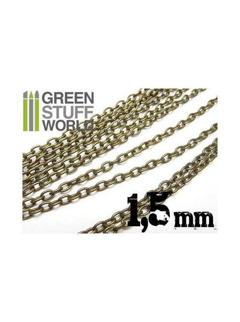 Green Stuff World - Hobby Chain 1.5mm - Bronze