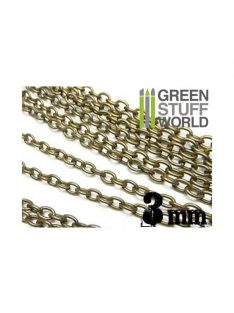 Green Stuff World - Hobby Chain 3mm - Bronze