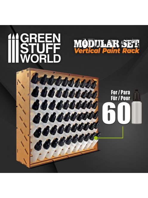 Green Stuff World - Modular Paint Rack - VERTICAL 17ml