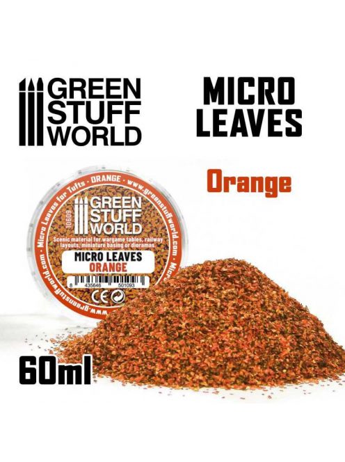 Green Stuff World - Micro Leaves - Orange mix (15gr)