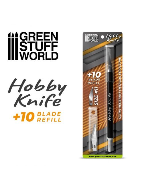 Green Stuff World - Profesional Metal HOBBY KNIFE with spare blades