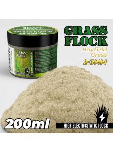   Green Stuff World - Static Grass Flock 2-3mm - HAYFIELD GRASS - 200 ml