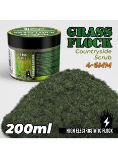   Green Stuff World - Static Grass Flock 4-6mm - COUNTRYSIDE SCRUB (200 ml)