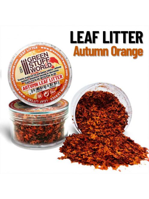 Green Stuff World - Leaf Litter - Autumn Orange (10gr.)