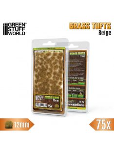   Green Stuff World - Static Grass Tufts 12 mm self-adhesive - Beige (75 pcs.)