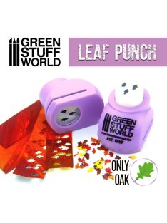   Green Stuff World - Miniature Leaf Punch LIGHT PURPLE - only oak