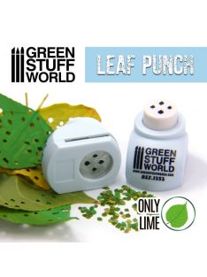   Green Stuff World - Miniature Leaf Punch LIGHT BLUE - only lime