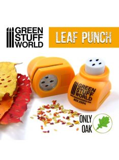 Green Stuff World - Miniature Leaf Punch ORANGE - only oak