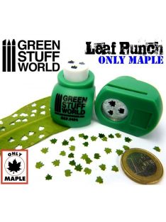   Green Stuff World - Miniature Leaf Punch MEDIUM GREEN - MAPLE