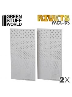 Green Stuff World - Rivets Texture Silicone Mould