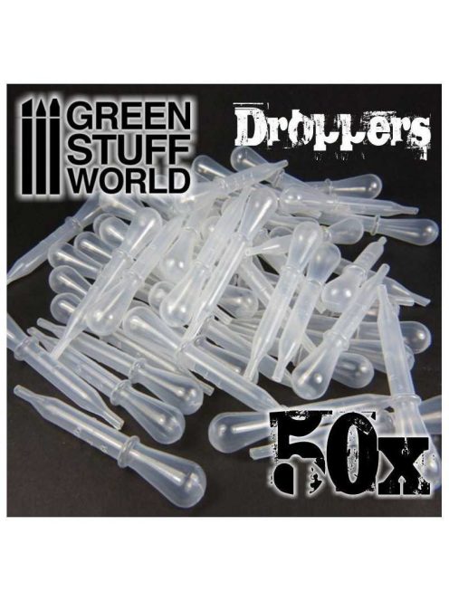 Green Stuff World - Plastic Short Dropper X50 (1.5Ml)