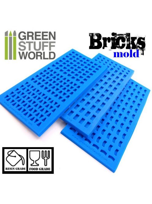 Green Stuff World - Silicone Molds - Bricks