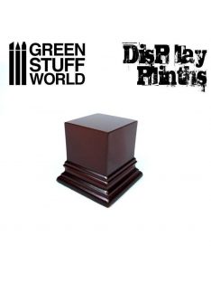   Green Stuff World - Square Top Display Plinth 4x4 cm - Hazelnut Brown